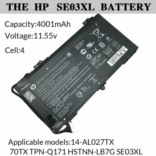 Pin Laptop HP Pavilion 14-AL001ng SE03XL