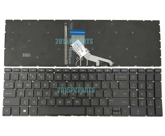 Bàn phím HP Gaming Pavilion 15-CX000 15-CX0010CA 15-CX0056WM Backlit US