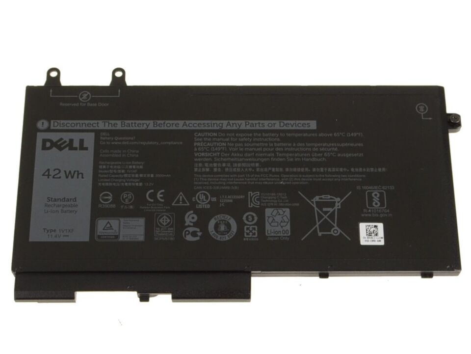 Pin ZIN Dell Latitude 5400 Precision 3540 27W5 42Wh 1V1XF